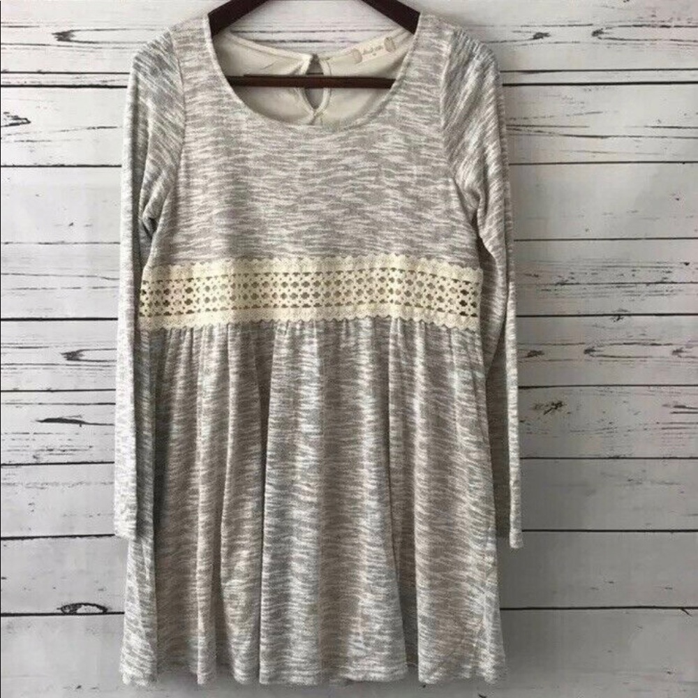 Atar’d State Long Sleeve Knit Dress